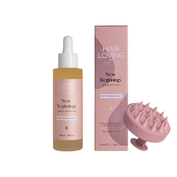 Hair Loving postpartum hair oil massage set 50ml, UK version