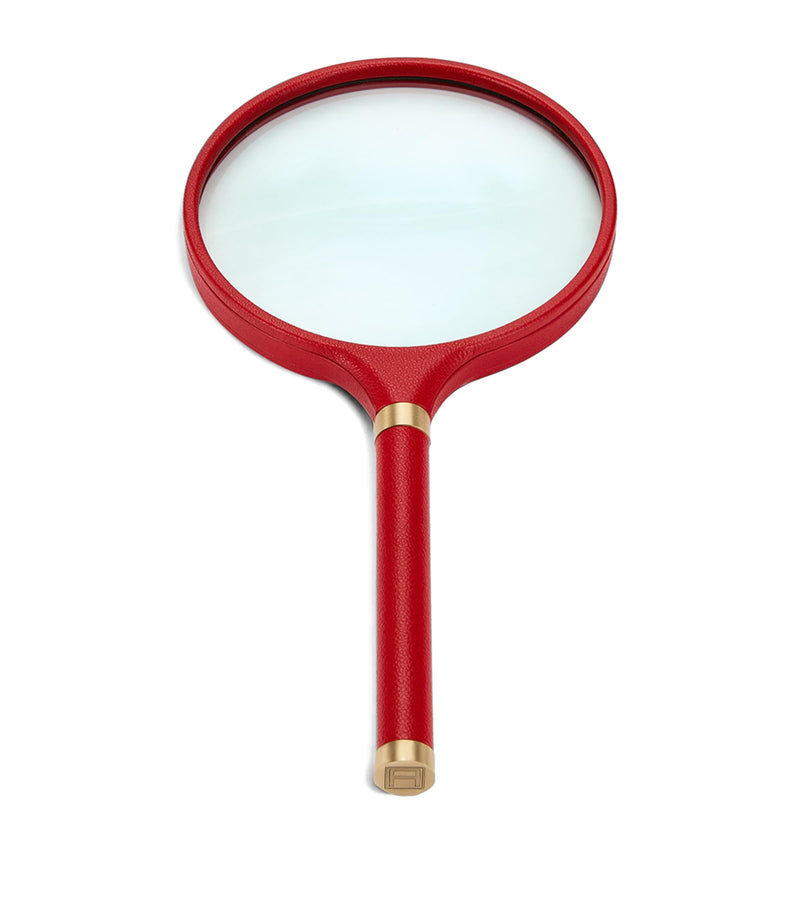 Assouline leather archival magnifying glass - British product