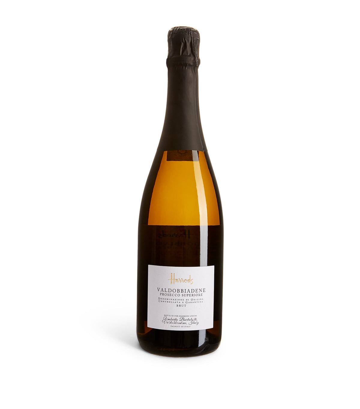Harrods Prosecco Superiore 75cl, UK version