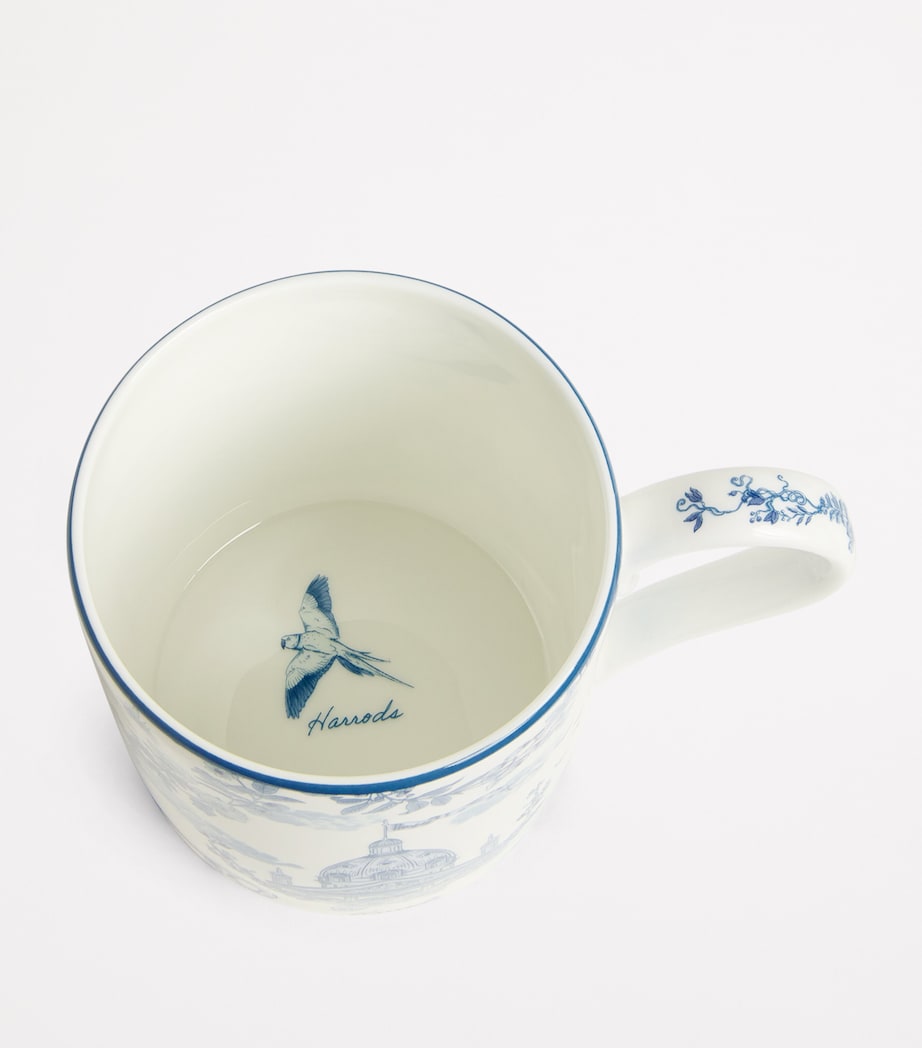Harrods Bone China Toile Mug