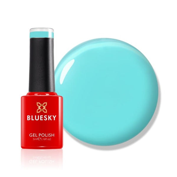 Bluesky Gel Polish Mini Blue, imported from the UK