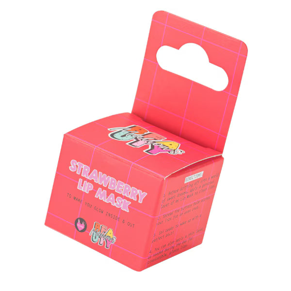 Mallows Strawberry Lip Balm, imported from the UK