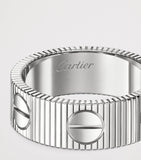 Cartier White Gold LOVE Unlimited Ring - British product