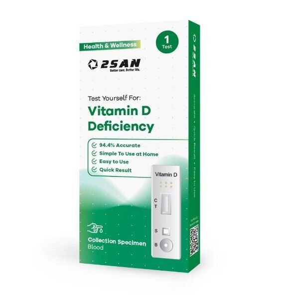 2San Vitamin D Deficiency Rapid Test (1Pk) - McGrocer