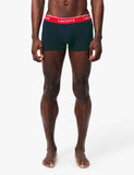 Lacoste cotton-rich trunks 3 pack - British product