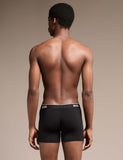 BOSS cotton-rich logo boxer briefs 3 pack, imported from the UK