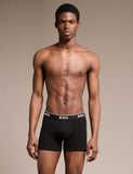 BOSS cotton-rich logo boxer briefs 3 pack, imported from the UK
