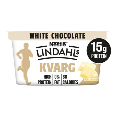 Lindahls Kvarg White Chocolate 150g, UK version