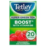 Tetley Super Green Tea Boost Berry Burst Tea Bags   20 per pack GOODS M&S   