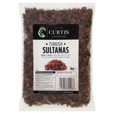 Curtis sultanas dried fruit 2kg - British product