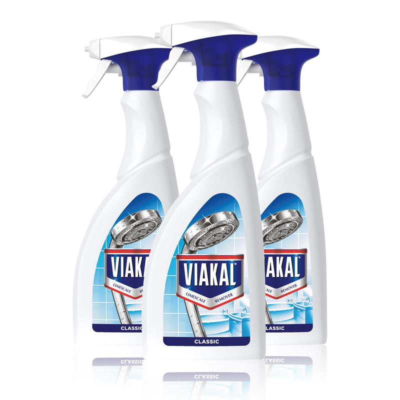 Viakal limescale removal spray 3 x 750ml (British brand)