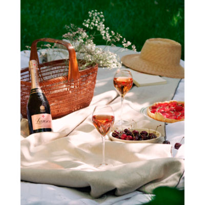 Lanson Champagne Le Rosé Création 750ml glass bottle, UK version
