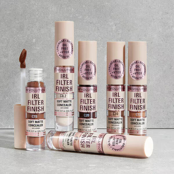 Revolution concealer C13.7 Shade, imported from the UK