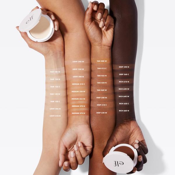 e.l.f. Camo Powder Foundation Tan 460 - British product