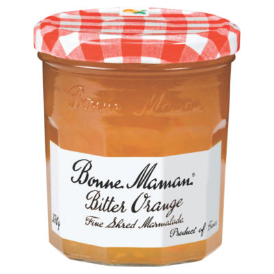 Bonne Maman bitter orange fine shred marmalade 370g - British product