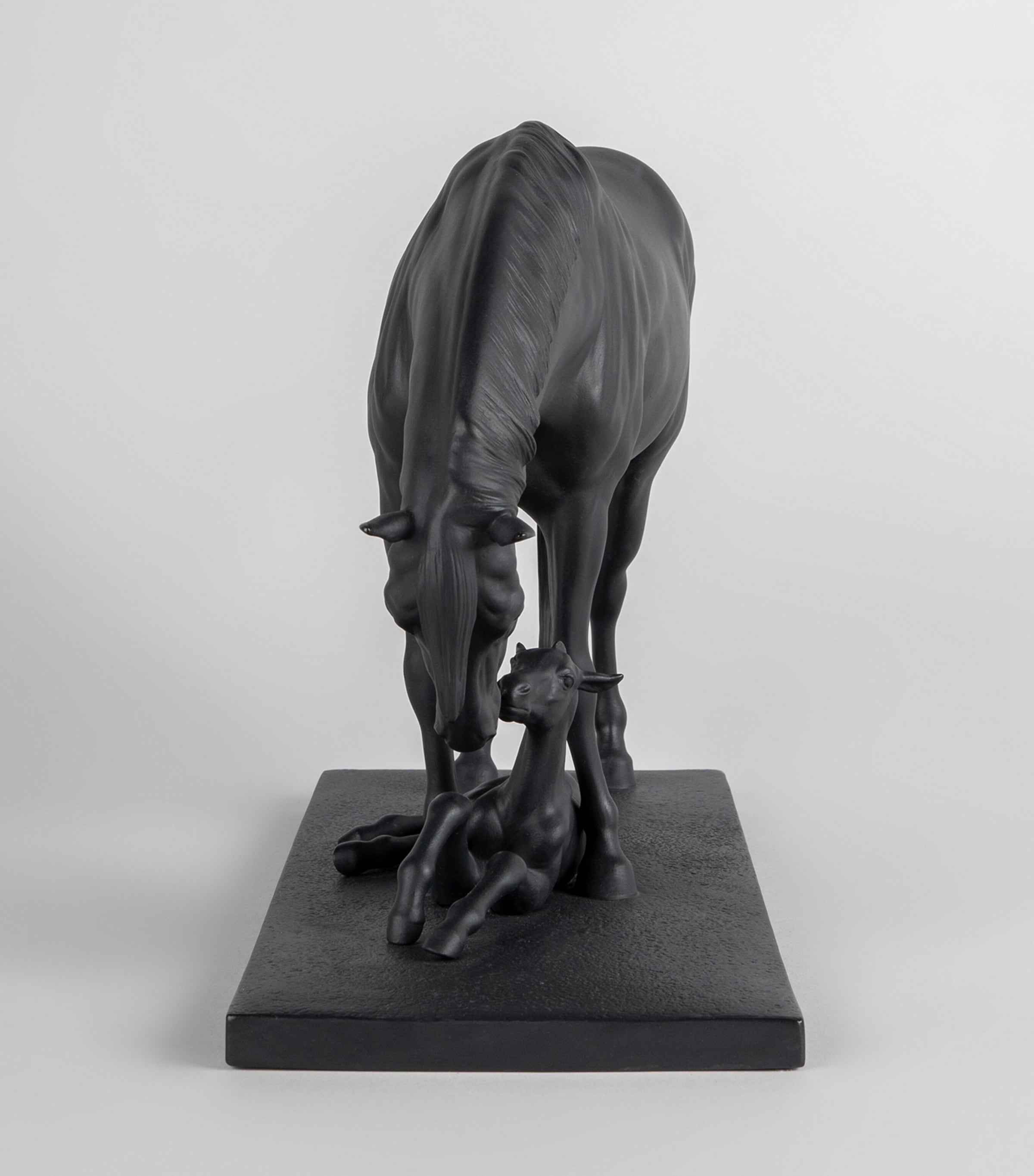 Lladró Mare and Foal Figurine