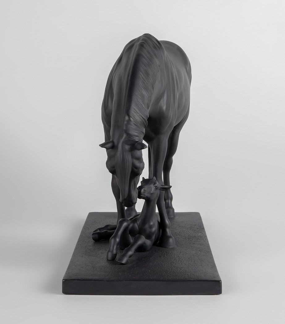 Lladró Mare and Foal Figurine