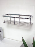 Showerdrape Contemp Rust Proof Bottle Shower Basket