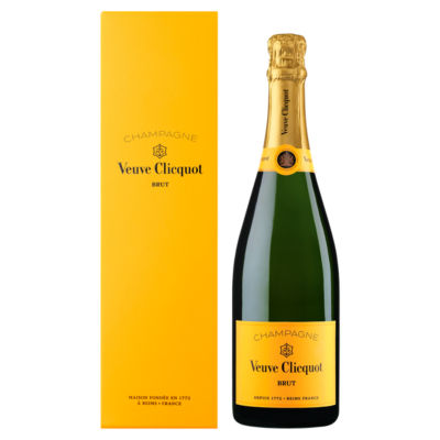 Veuve Clicquot Yellow Label Brut Champagne 75cl (British brand)