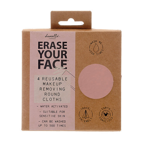 Reusable makeup removing cloths set of 4 - British product