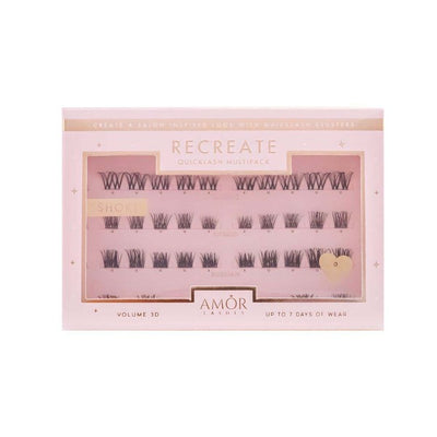 House of Amor RECREATE Mixed Clusters Short False Eyelashes