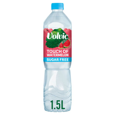 Volvic Watermelon Sugar Free Flavoured Water 1.5L (British brand)