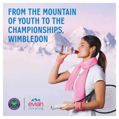 Evian Natural Mineral Water 6 x 50cl bottles multipack - British product