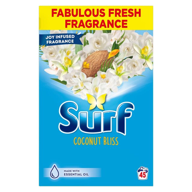 Surf Coconut Bliss Laundry Powder 45 washes   2.25kg - McGrocer