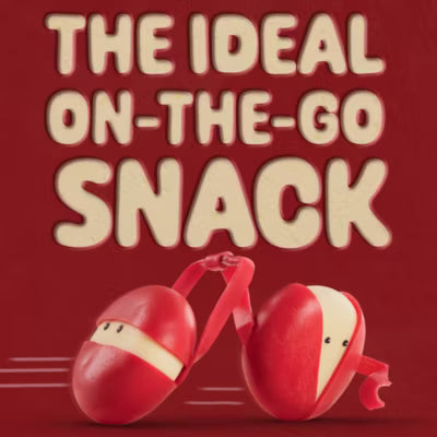 Mini Babybel original cheese snacks 6 x 20g, imported from the UK