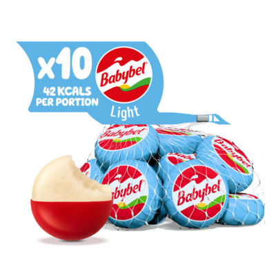 Babybel Light cheese snacks 200g, imported from the UK