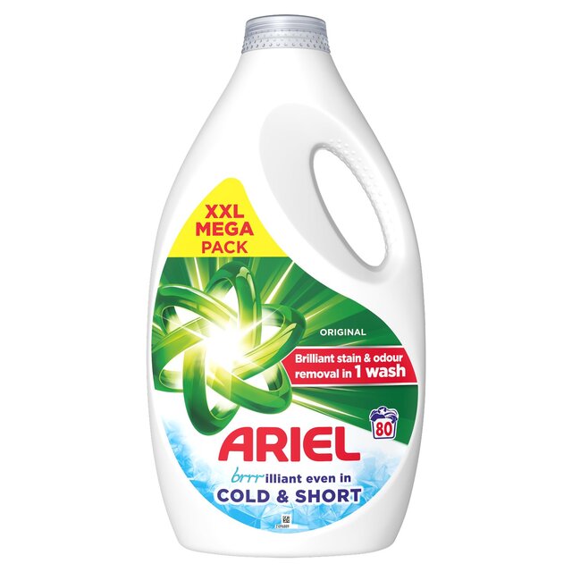 Ariel Washing Liquid Original 80 Washes   2640ml - McGrocer