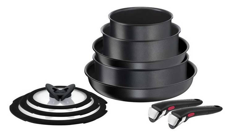 Tefal Ingenio Daily Chef 10 Piece Aluminium Pan Set GOODS Argos