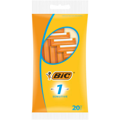 BIC Sensitive disposable razors x20 - British product