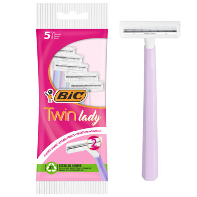 Bic Twin Lady razors pack of 5 - British product