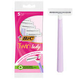 Bic Twin Lady razors pack of 5 - British product