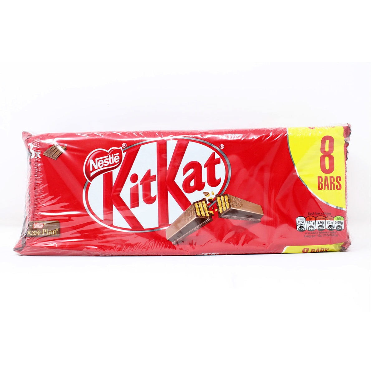 Nestle KitKat 4 finger milk chocolate biscuit bar 3 x 8 pack, imported from the UK