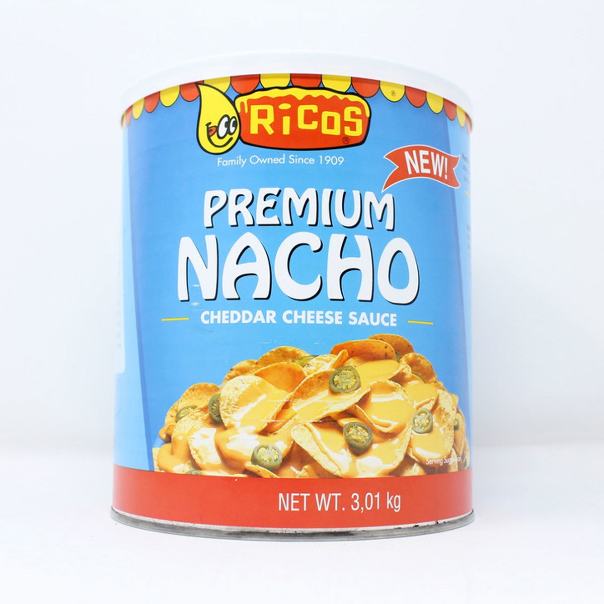 Rico's nacho cheese sauce 3kg, imported from the UK