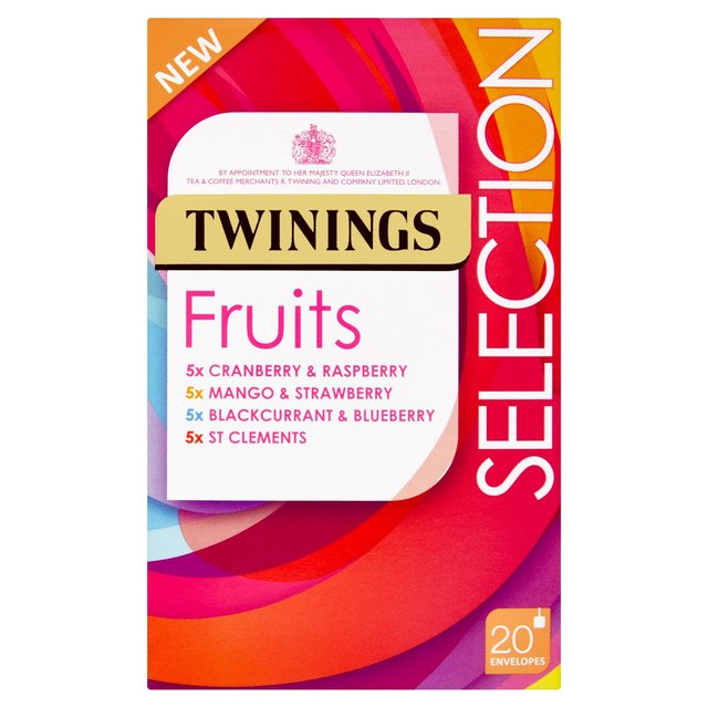 Twinings Fruits Tea Selection   20 per pack GOODS M&S   