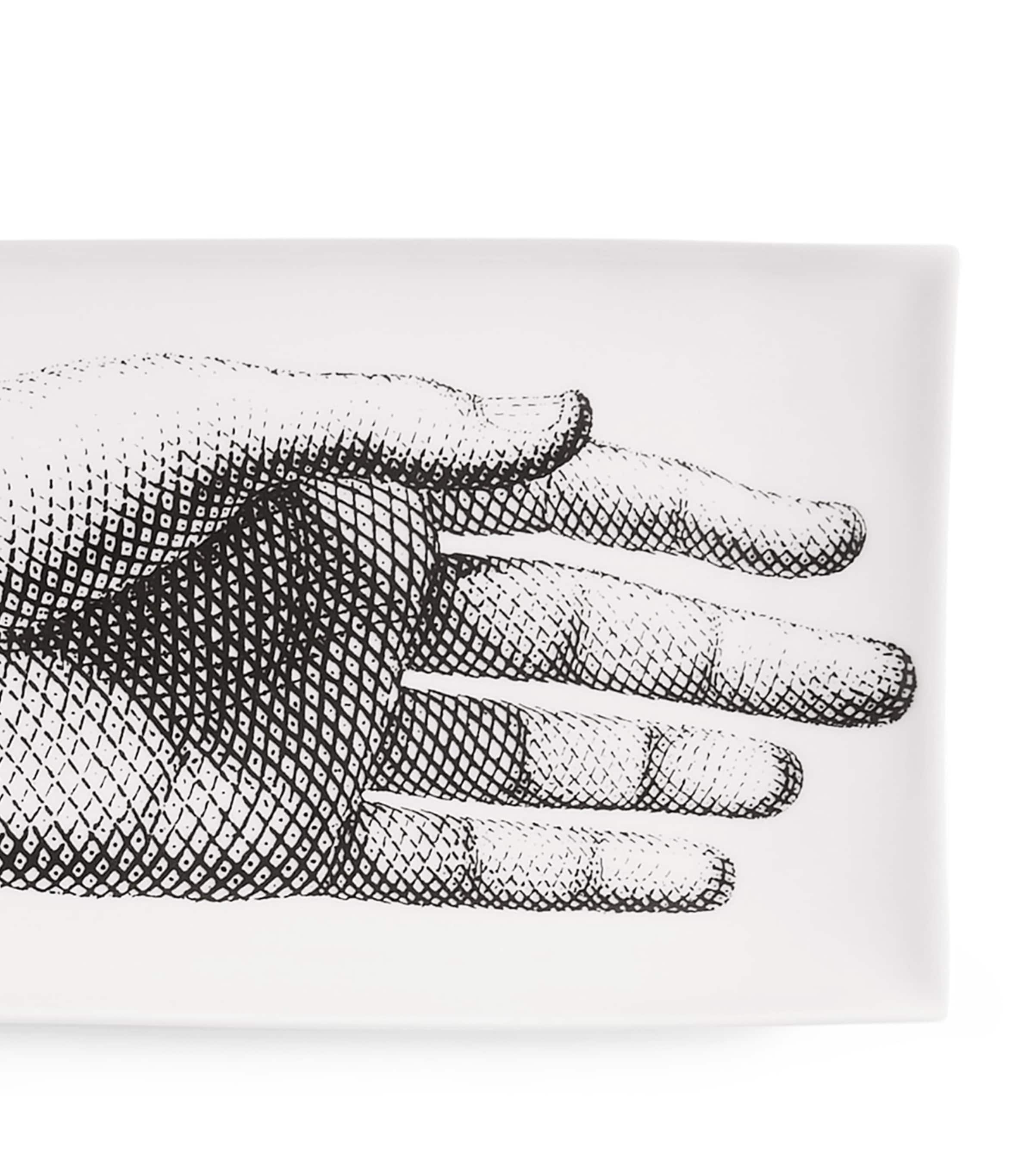 Fornasetti Mano rectangular tray 38cm x 14cm - British product