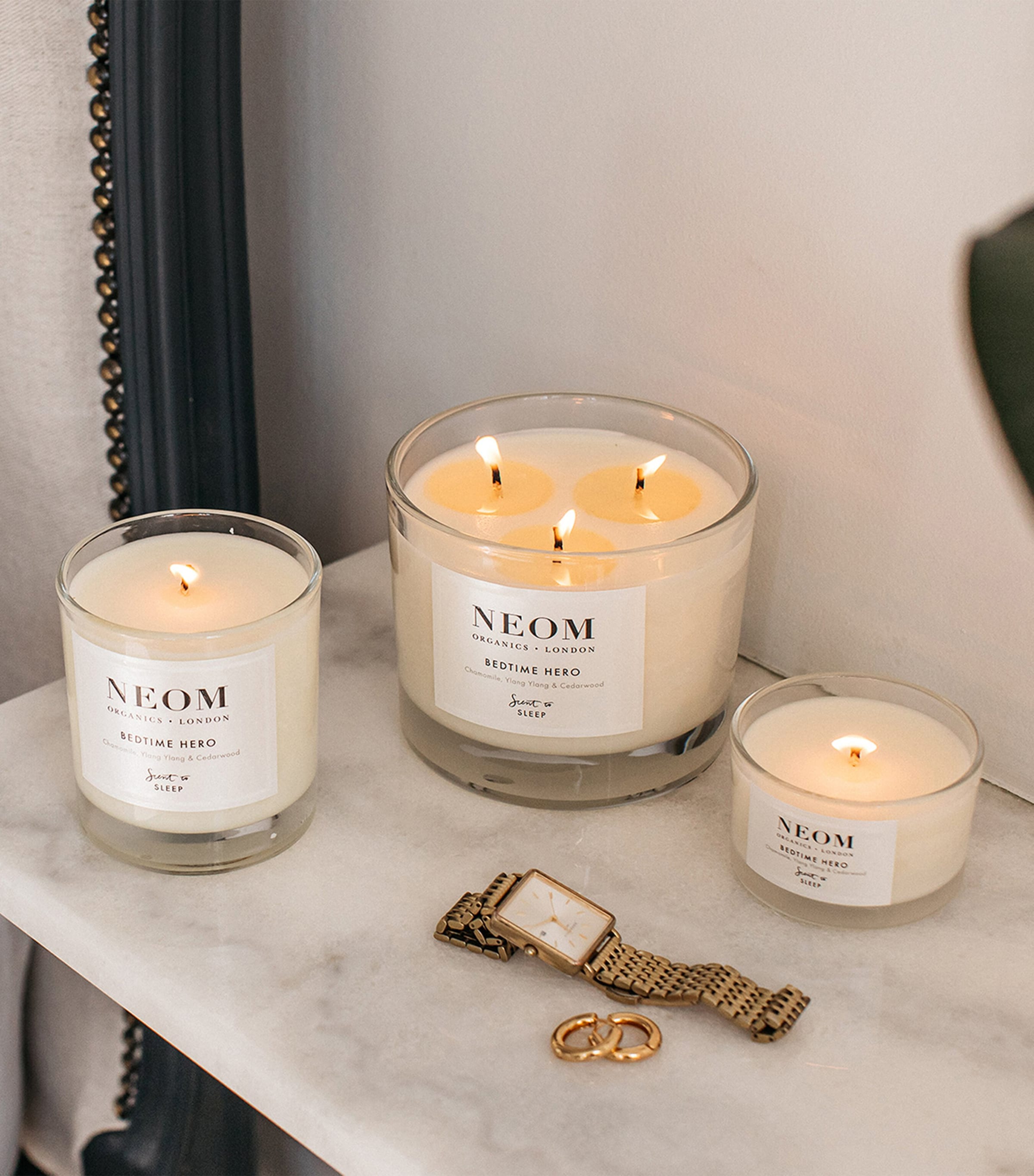 NEOM Real Luxury 3-Wick Candle (420g)