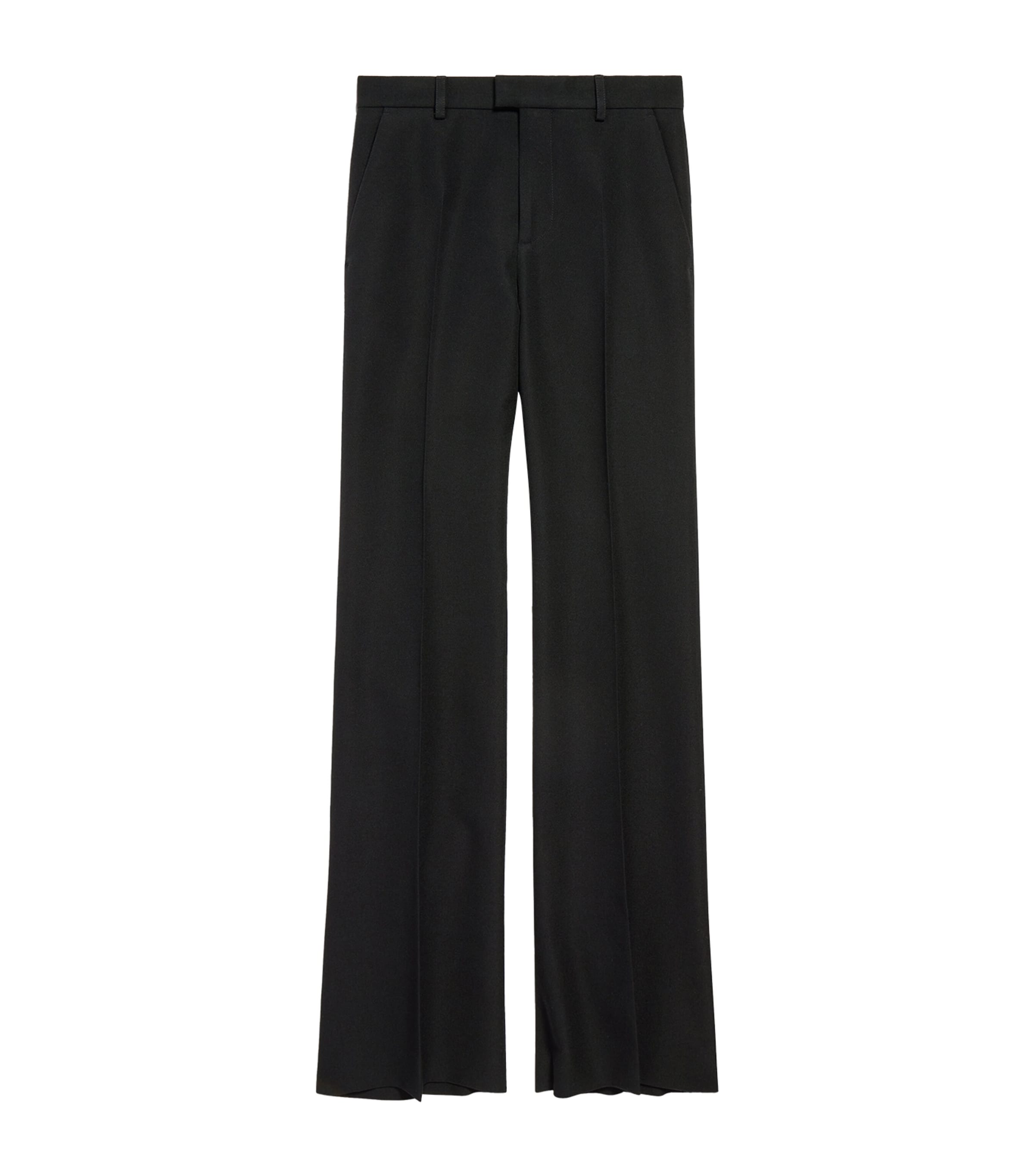 Balenciaga wool flared trousers - British product