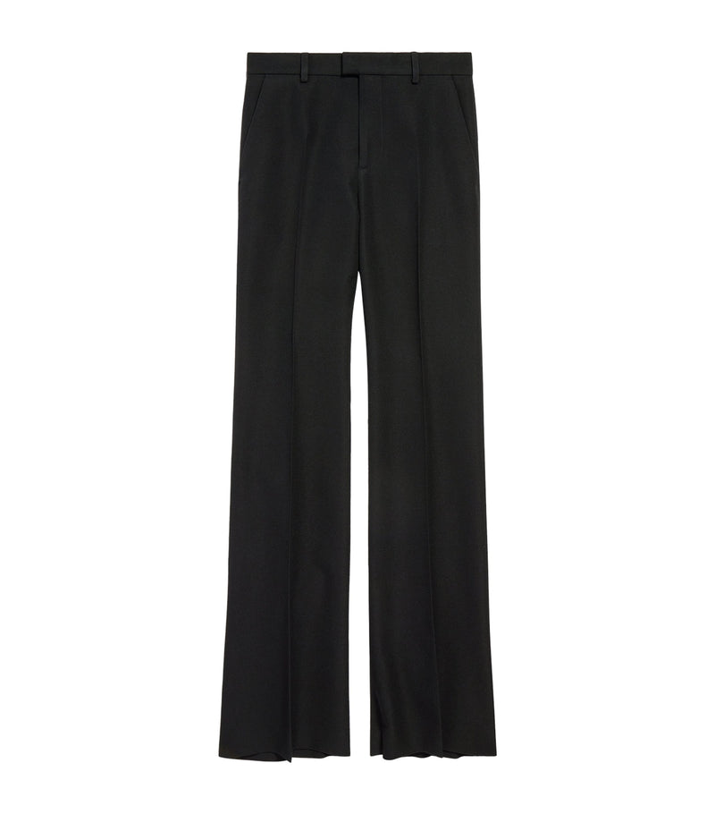 Balenciaga wool flared trousers - British product