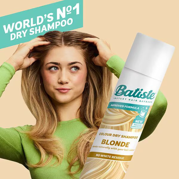 Batiste Dry Shampoo Brilliant Blonde 200ml - British product