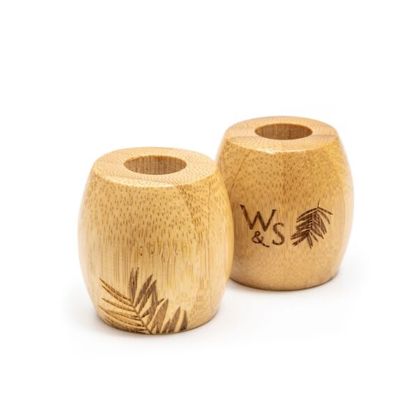 Wild & Stone bamboo toothbrush stand adult (British brand)