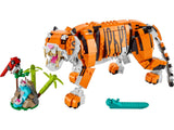 LEGO Majestic Tiger 3-in-1 Animal Building Set 755 Pieces, imported from the UK