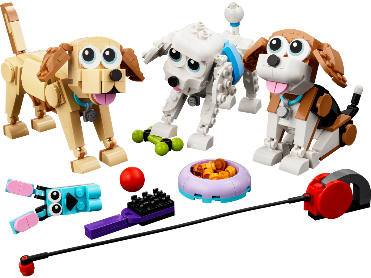LEGO Creator Adorable Dogs 475 Pieces - British product