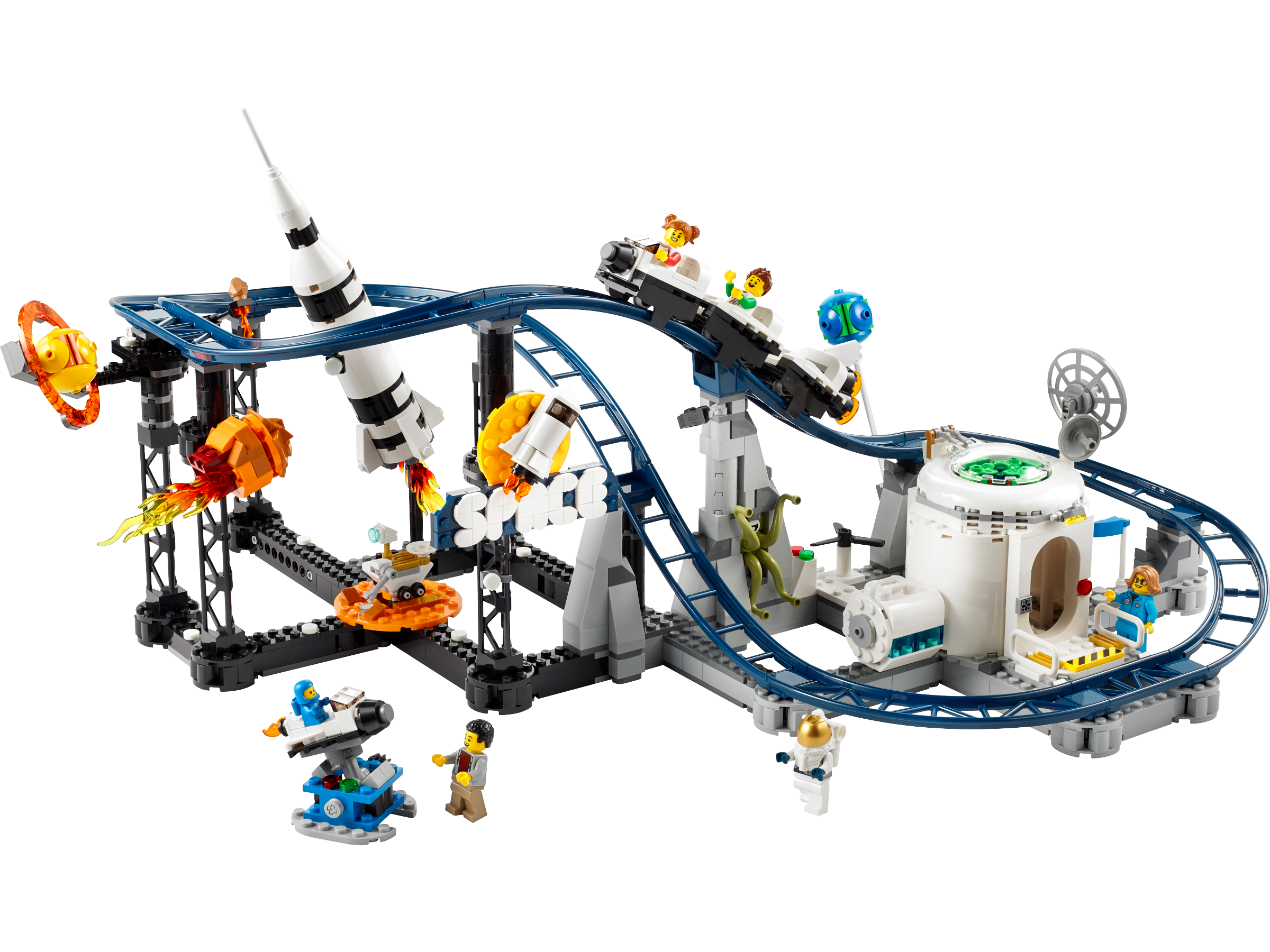 LEGO Creator Space Roller Coaster 874 pieces (British brand)