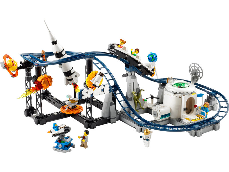 LEGO Creator Space Roller Coaster 874 pieces (British brand)