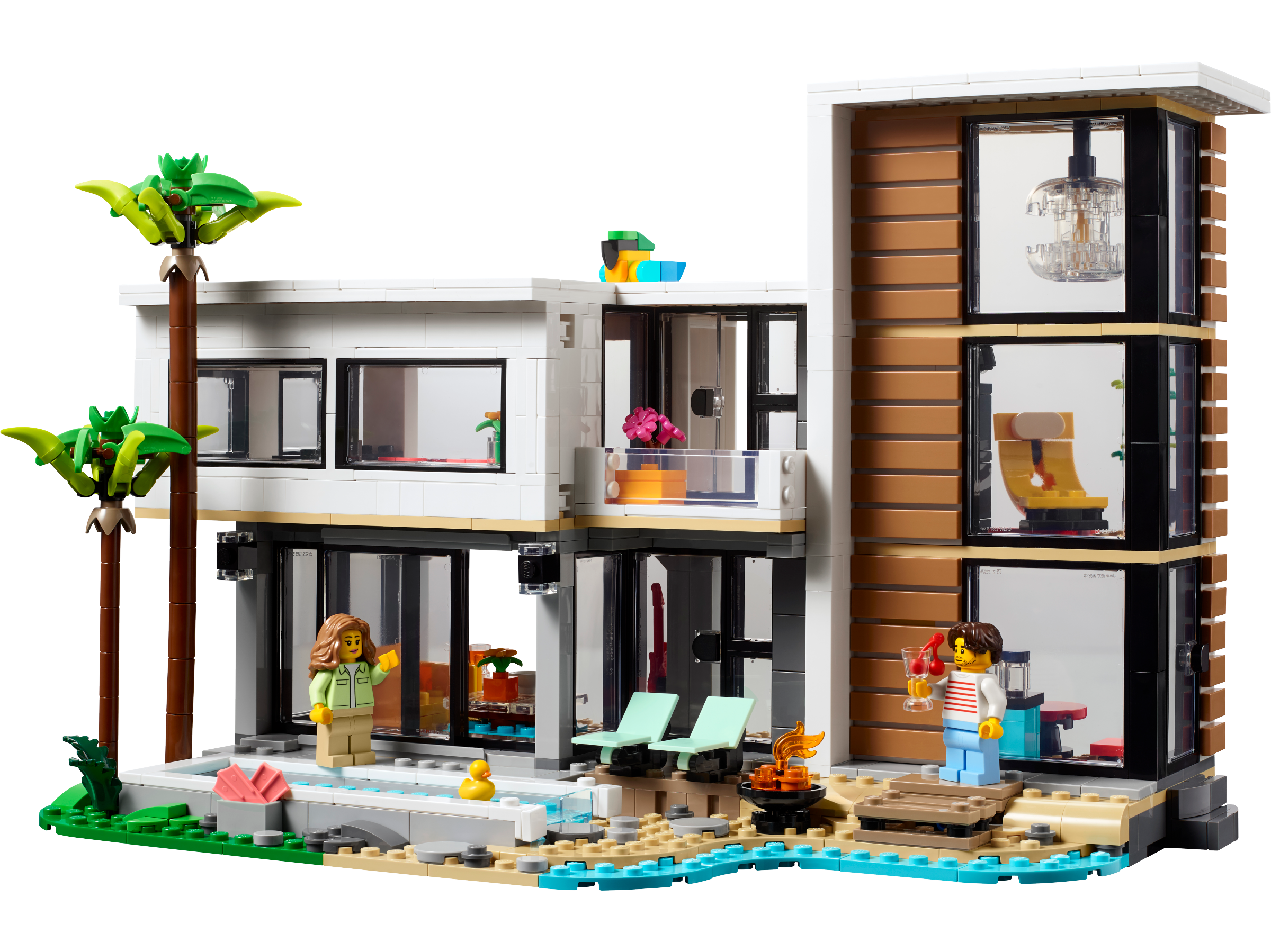 LEGO Creator 3-in-1 Modern House Set 939 Pieces, imported from the UK