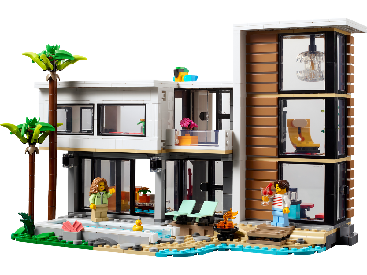 LEGO Creator 3-in-1 Modern House Set 939 Pieces, imported from the UK